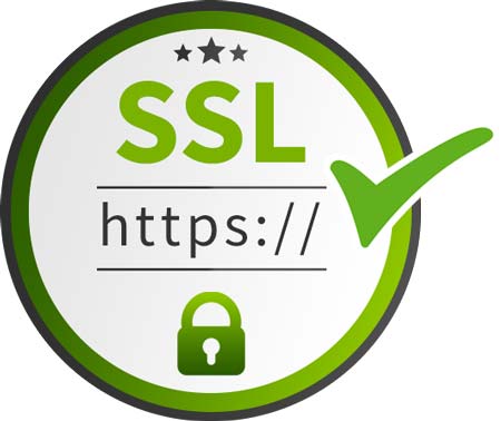 نماد امنیت اطلاعات خصوصی ssl